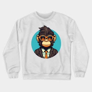 Monkeying around since birth Crewneck Sweatshirt